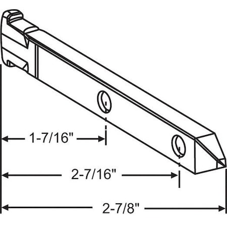 Strybuc Old Style Quick Tilt Pivot Bar 96CQ-20